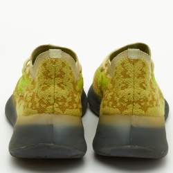 Pre Owned Yeezy x Adidas Yellow Knit Fabric Boost 380 Hylte Sneakers Size 43 1/3