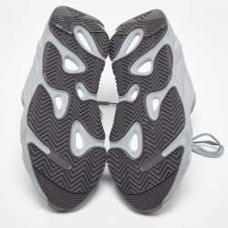 Pre Owned Yeezy x Adidas Blue Fabric and Suede Hospital Blue Boost 700 V2 Sneakers Size 45 1/3