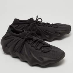 Pre Owned Yeezy x Adidas Grey Knit Fabric and Rubber Yeezy 450 Stone Teal Sneakers Size 43 1/3