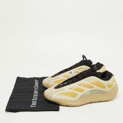 Pre Owned Yeezy x Adidas Multicolor Mesh and Rubber 700 V3 Safflower Sneakers Size 45 1/3