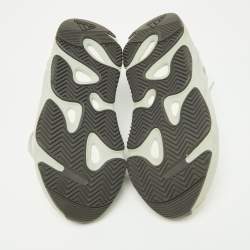 Pre Owned Yeezy x Adidas Green Suede,Leather and Mesh Boost 700 Salt Sneakers Size 39 1/3