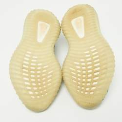 Pre Owned Yeezy x Adidas Light Blue Cotton Knit Boost 350 V2 Blue Tint Sneakers Size 38 2/3