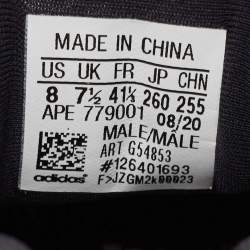 Pre Owned Yeezy x Adidas Yellow/Black Fabric 700 V3 Safflower Sneakers Size 41 1/3