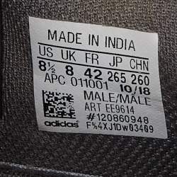 Pre Owned Yeezy x Adidas Multicolor Suede and Mesh Boost 700 Mauve Sneakers Size 42