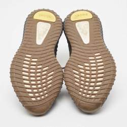 Pre Owned Adidas x Yeezy Black Knit Fabric boost-350-v2-cinder Sneakers Size 43.5