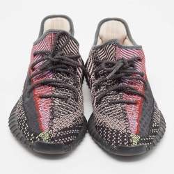 Pre Owned Adidas x Yeezy Multicolor Knit Fabric Boost-350-v2-yecheil Sneakers Size 43 1/3