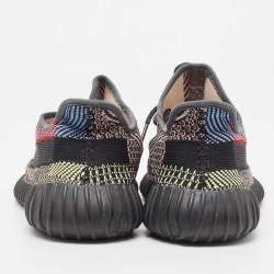 Pre Owned Adidas x Yeezy Multicolor Knit Fabric Boost-350-v2-yecheil Sneakers Size 43 1/3