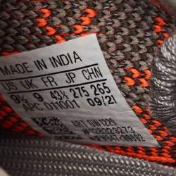 Pre Owned Adidas x Yeezy Grey Knit Fabric Boost-350-v2-beluga-non reflective Sneakers Size 43 1/3