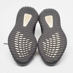 Pre Owned Adidas x Yeezy Black Knit Fabric Boost 350 V2 Cinder Sneakers Size 44 1/3