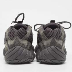 Yeezy x Adidas Black Suede and Mesh 500 Utility Sneakers Size 40 2/3