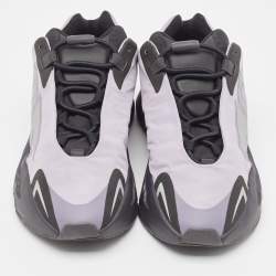 Pre Owned Yeezy x Adidas Black/Lavender Nylon Boost 700 MNVN Geode Sneakers Size 42 2/3