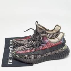 Yeezy x Adidas Multicolor Knit Fabric Boost 350 V2 Yecheil (Non-Reflective) Sneakers Size 43 1/3 