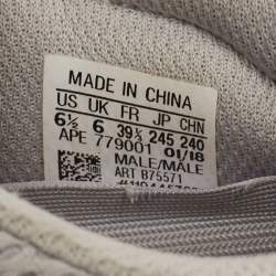 Pre Owned Yeezy x Adidas Multicolor Suede and Mesh Boost 700 Wave Runner Sneakers Size 39 1/3