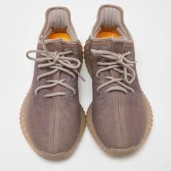 Pre Owned Yeezy x Adidas Purple Mesh Boost 350 V2 Mono Mist Sneakers Size 44