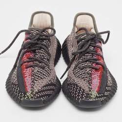 Yeezy x Adidas Multicolor Knit Fabric Boost 350 V2 Yecheil Non-Reflective Sneakers Size 40