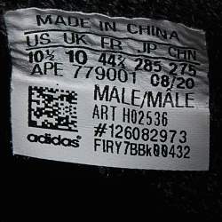 Yeezy x Adidas Black/Brown Knit Fabric Boost 380 Onyx RF Sneakers Size 44 2/3