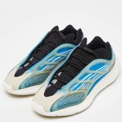 Yeezy x Adidas Blue/White Mesh and Rubber Yeezy 700 V3 Arzareth Sneakers Size 44
