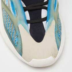 Yeezy x Adidas Blue/White Mesh and Rubber Yeezy 700 V3 Arzareth Sneakers Size 44