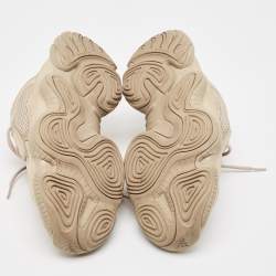 Yeezy x Adidas Light Brown Suede and Mesh Yeezy 500 Taupe Light Sneakers Size 43 1/3