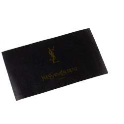 Pre Owned Yves Saint Laurent Black Lacquer Gold Tone Ballpoint Pen