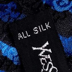Yves Saint Laurent Multicolor Printed Silk Traditional Tie