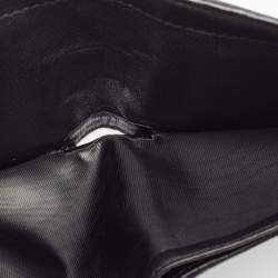 Yves Saint Laurent Black Crocodile Bifold Wallet