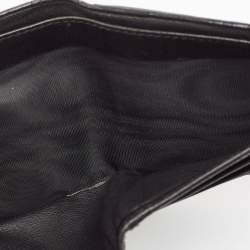 Yves Saint Laurent Black Crocodile Bifold Wallet