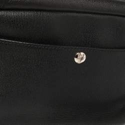 Pre Owned Yves Saint Laurent Black Leather Pouch