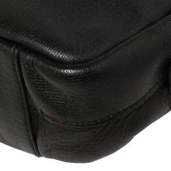 Pre Owned Yves Saint Laurent Black Leather Pouch