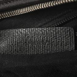 Pre Owned Yves Saint Laurent Black Leather Pouch