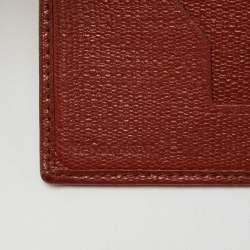 Pre Owned Yves Saint Laurent Rust Leather Bifold Wallet
