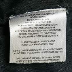 Yves Saint Laurent Grey Synthetic Puffer Down Jacket XXL