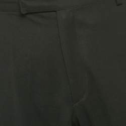Yves Saint Laurent Vintage Black Wool Formal Trousers XS
