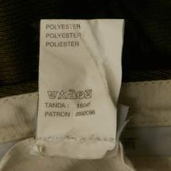 Yves Saint Laurent Vintage Khaki Green Wool Blend Trousers XL