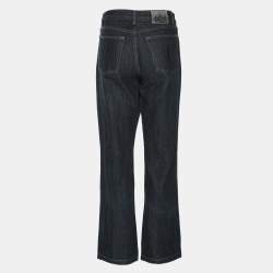 Pre Owned Yves Saint Laurent Paris Indigo Denim Vintage Logo Old Money Swag Jeans M