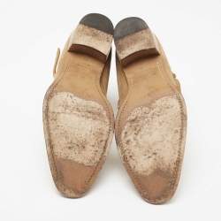  Yves Saint Laurent Brown Suede Wyatt Jodhpur Ankle Boots Size 42