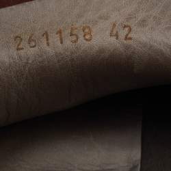 Yves Saint Laurent Brown Suede Slip On Loafers Size 42