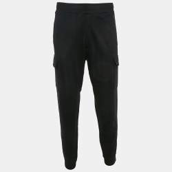 Z Zegna Techmerino Navy Blue Wool Knit Utility Joggers XL