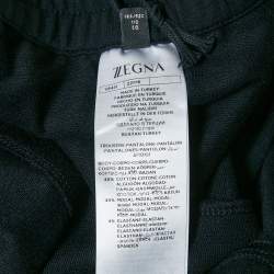 Z Zegna Navy Blue Cotton and Modal Knit Sweatpants XL