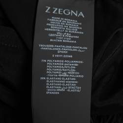 Z Zegna Black Jersey Track Pants 3XL