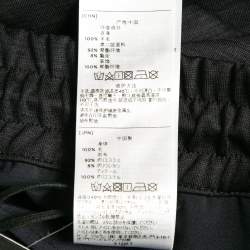 Z Zegna Navy Blue Techmerino Wool Paneled Pants XXL