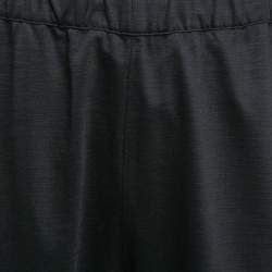 Z Zegna Navy Blue Techmerino Wool Paneled Pants XXL