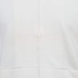 مملوكة مسبقًا سترة بسحاب زد زينيا تكنولوجية مارينو صوف عاجي مقاس متوسط