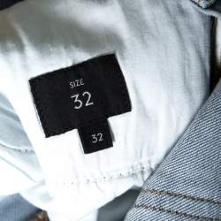 Z Zegna Blue Denim Regular Fit Jeans M