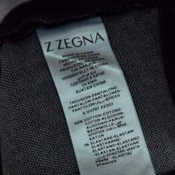 Z Zegna Indigo Dark Wash Denim Regular Fit Jeans L