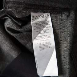Z Zegna Black Denim Straight Fit Jeans XL