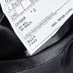 Z Zegna Dark Grey Wool Blazer L