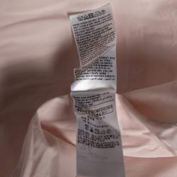 Pre Owned Z Zegna Pink Cotton Long Sleeve Buttonfront Drop 8 Fit Shirt M