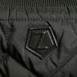 Z Zegna Bicolor Quilted Water Repellent Reversible Bomber Jacket XL