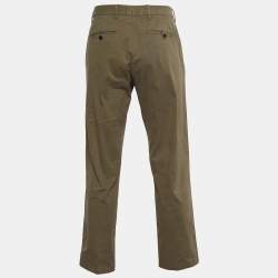 Z Zegna Beige Cotton Regular Fit Trouser XL 